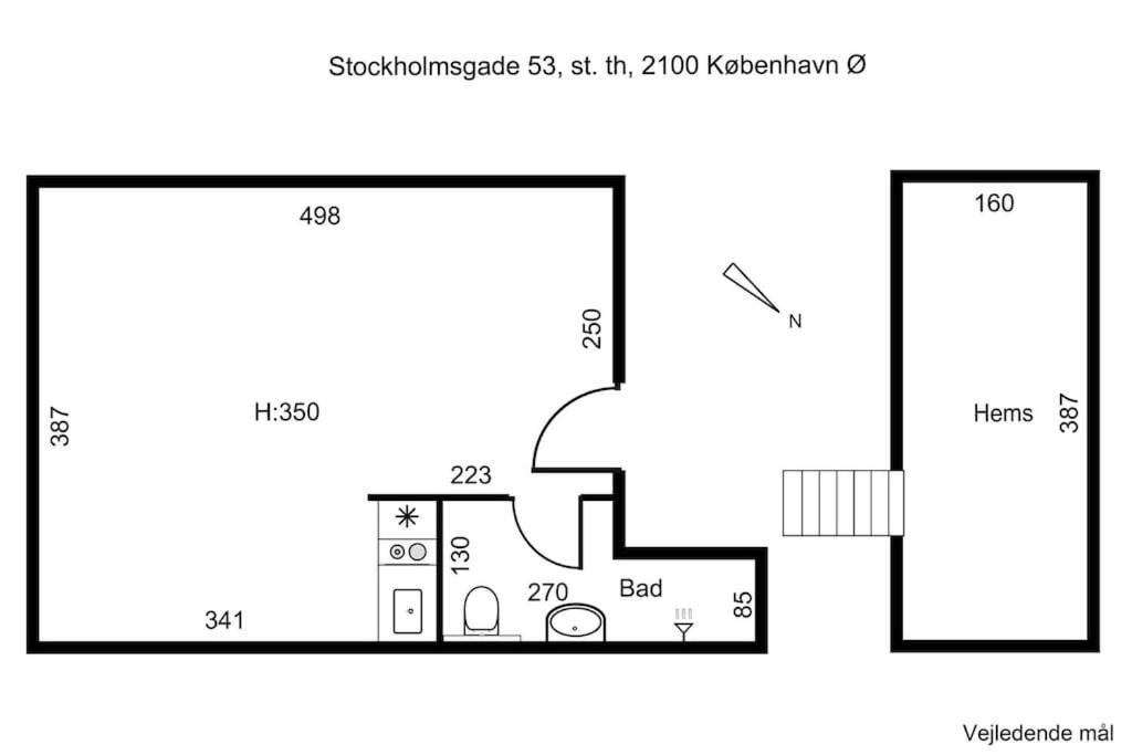 Appartamento Charming In Copenaghen